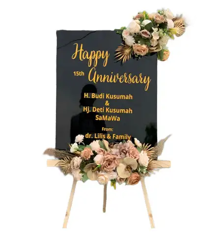 Papan Bunga Akrilik Cikampek